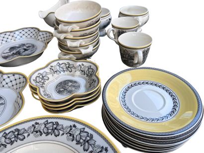 VILLEROY & BOCH 
Porcelain serving set model...