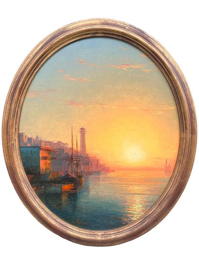 Piotr PEKUSTO (1925)
Marine, sunset at the...