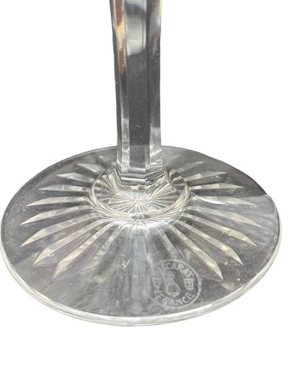 BACCARAT
Suite of 11 stemmed glasses in three...