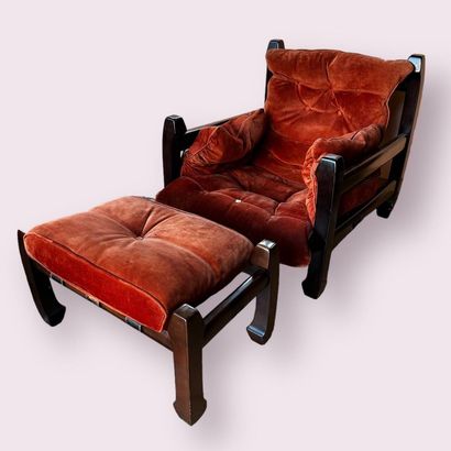 Luciano FRIGERIO (1928-1999)
Fauteuil de...