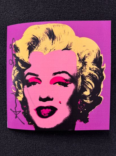 Andy WARHOL (1928-1987), d'après
Marilyn»...