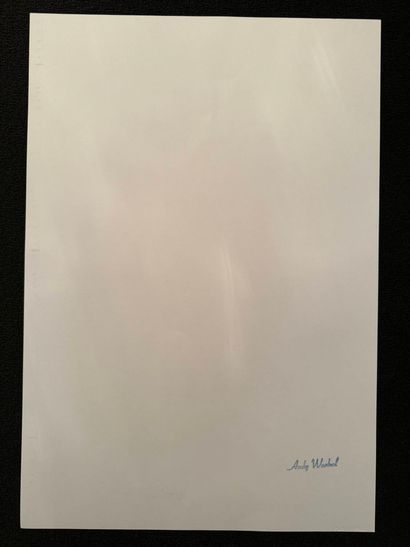 Andy WARHOL (1928-1987), d'après
Marilyn...