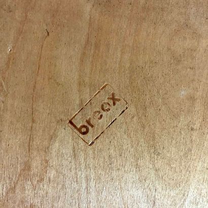 Edition BREOX
Suite de cinq chaises en bois...