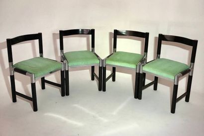 Pierre JOLLIET (XX)
Suite de quatre chaises...