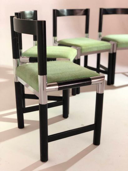 Pierre JOLLIET (XX)
Suite de quatre chaises...