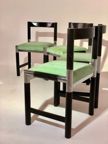 Pierre JOLLIET (XX)
Suite de quatre chaises...