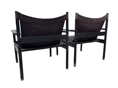 Paire de fauteuils 