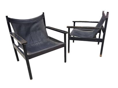 Paire de fauteuils 