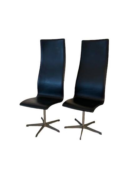 Arne JACOBSEN (1902-1971) - Fritz Hansen
Paire...