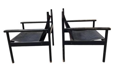 Paire de fauteuils 