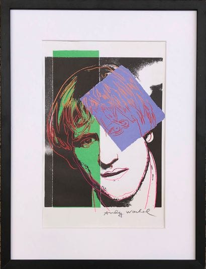 Andy WARHOL (1928-1987), d'après
Gérard Depardieu...