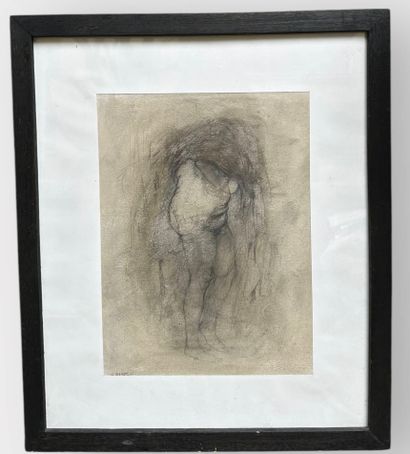 Gilbert PASTOR (1932-2015)
Female nude
Charcoal...