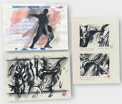 Claude HASTAIRE (1946-2020)
Abstract compositions...