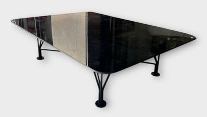 Johan Kalen 
Coffee table in black lacquered...