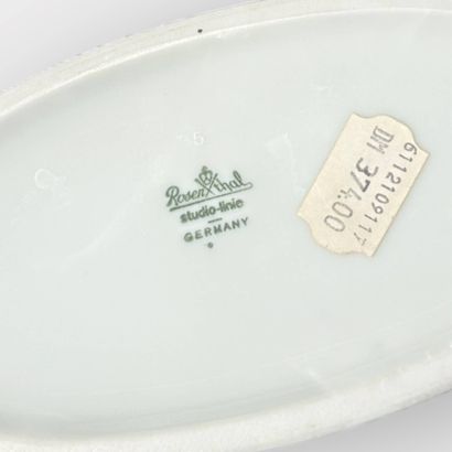 Wolf BAUER (1938) for ROSENTHAL 
Porcelain...