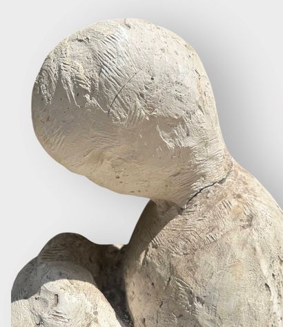 Plaster figure 
Contemporary work 
H: 69...