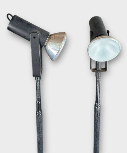 LUXO
Black metal desk lamp with two adjustable...