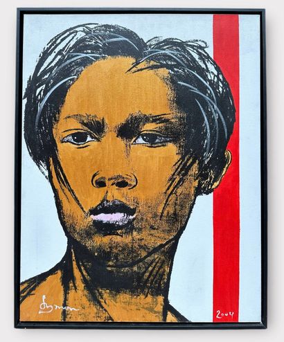SYMON (1947)
Portrait - 2004 
Acrylic on...