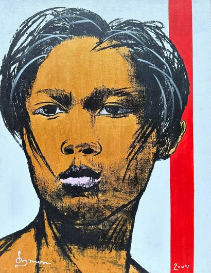 SYMON (1947)
Portrait - 2004 
Acrylic on...