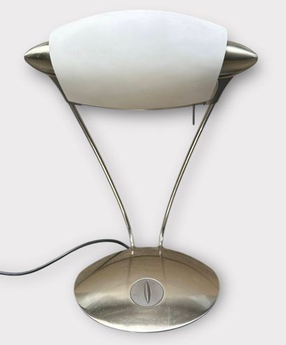 LUMINA
Marlène lamp in polished steel and...