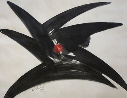 André VERDET (1913-2004)

Composition - 1959

Encre...