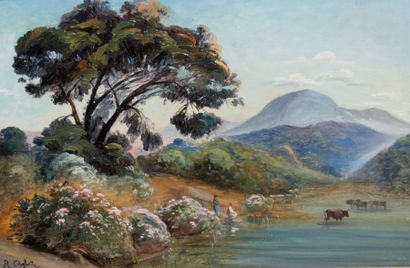 Roméo Charles AGLIETTI (1878-1956)

Paysage...