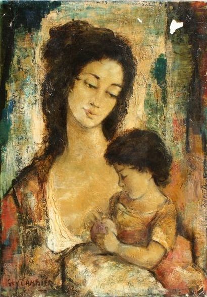 Guy CAMBIER (c.1923-?)

La maternité

Huile...