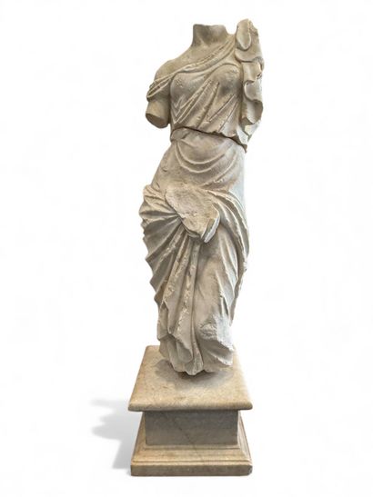 Roman marble statue of Aphrodite/Venus. 
Her...