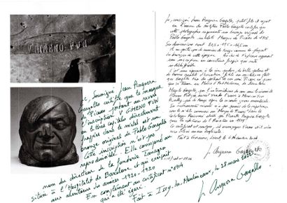 Pablo GARGALLO (1881-1934)
Picasso mask,...