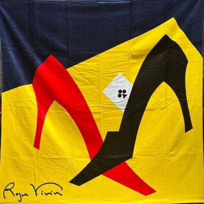 Roger VIVIER (1907-1998)
Set of 8 bath towels...