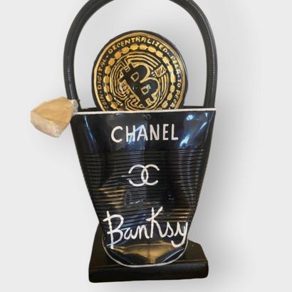 BANKSY (1974)
Bitcoin Chanel
Metal sculpture
46...