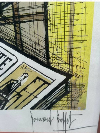 Bernard BUFFET (1928-1999)
La gazette
Lithograph...
