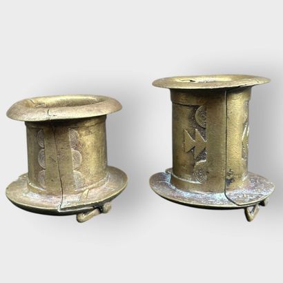 Set of two anklets 
Gurunsi - Burkina Faso...