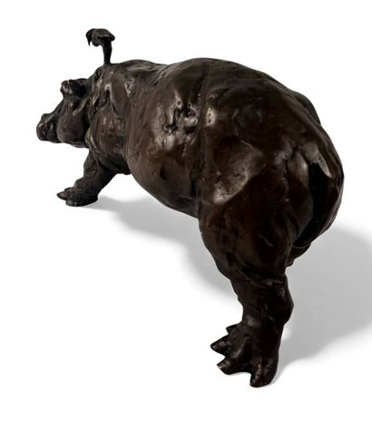 Contemporary work
Hippopotamus
Bronze with...