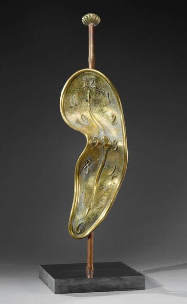 Salvador DALI (1904-1989)
Montre molle
Bronze...
