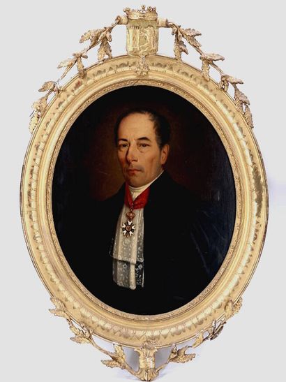 19th century French school
Portrait of a...