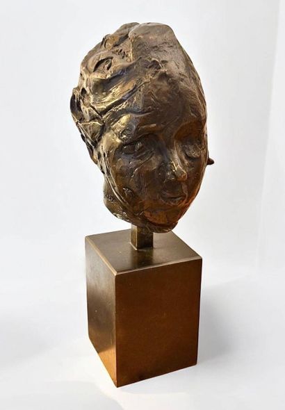 Edgar DEGAS (1834-1917)
Head - Small study...