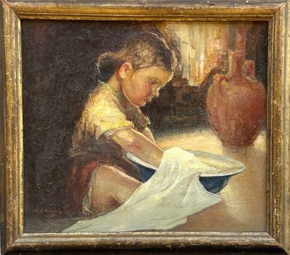 Alexander BARKOFF (1870-1942).
Child at the...