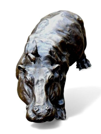 Contemporary work
Hippopotamus
Bronze with...