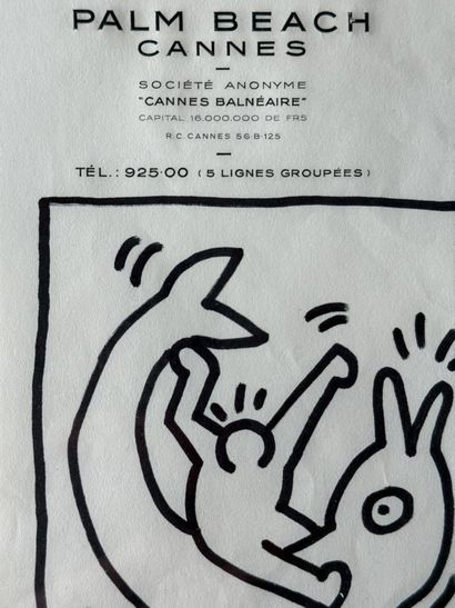 Keith HARING (1958-1990), after
Character...