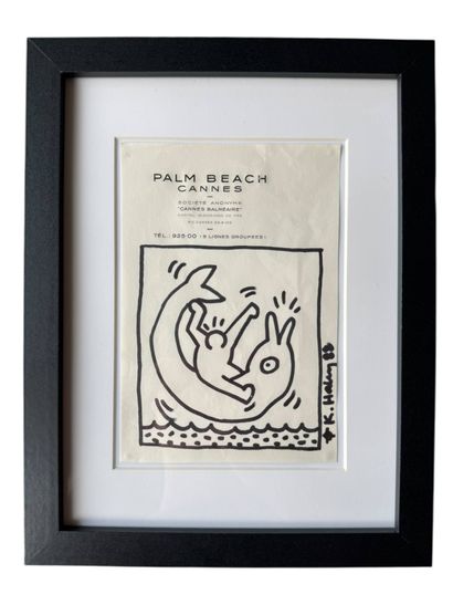 Keith HARING (1958-1990), after
Character...