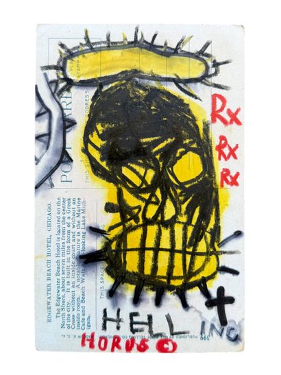 Jean-Michel BASQUIAT (1960-1988), after
