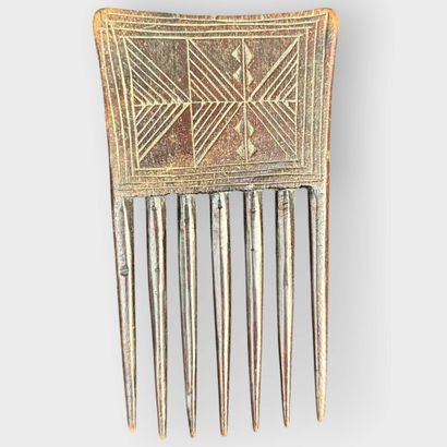 Set of 4 Baule wooden combs
Ivory Coast
Largest...