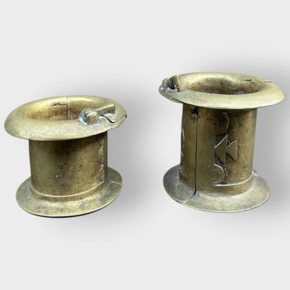 Set of two anklets 
Gurunsi - Burkina Faso...