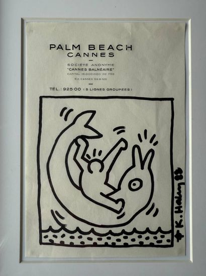 Keith HARING (1958-1990), after
Character...