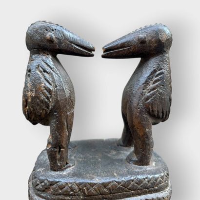 Senoufo style snuffbox (hornbills)
Ivory...