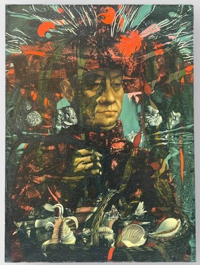 Jean-Pierre ALAUX (1925-2020) 
Portrait of...