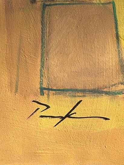 Bill PARKER (1922-2009) 
Geometric composition...