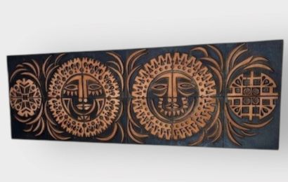 Boleslaw DANIKOWSKI (1928-1979).
Glazed ceramic...
