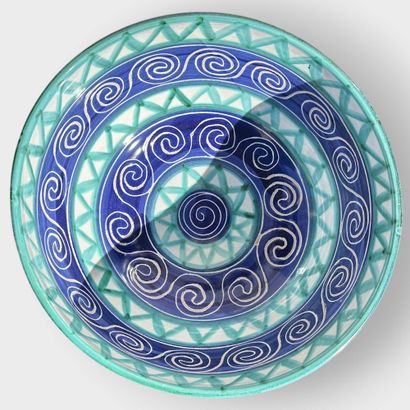 Robert PICAULT (1919-2000)
Large polychrome...